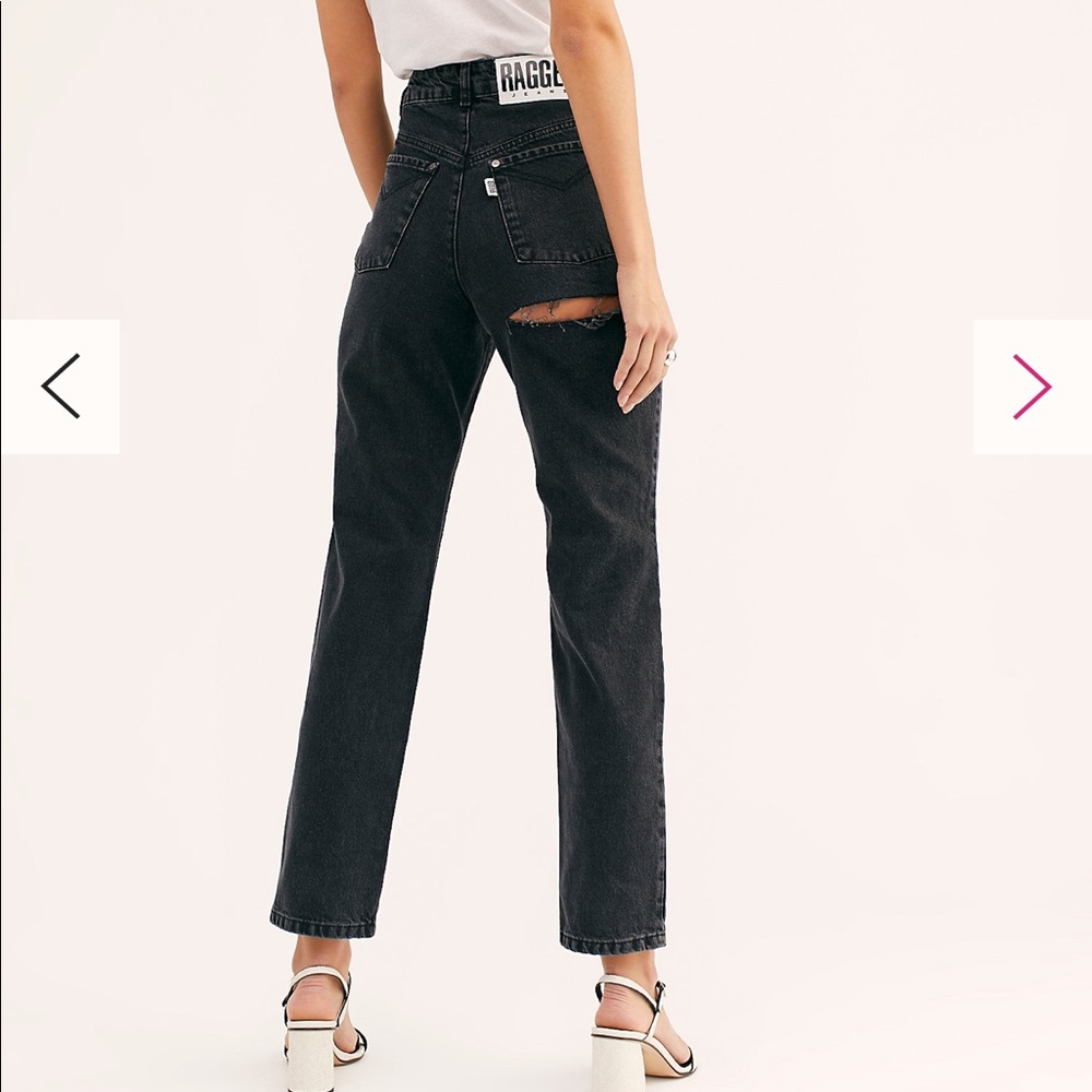 FREE PEOPLE RAGGED JEANS
